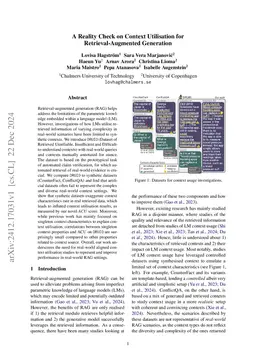 A Reality Check on Context Utilisation for Retrieval-Augmented Generation