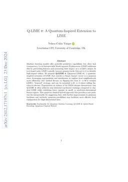 Q-LIME $π$: A Quantum-Inspired Extension to LIME