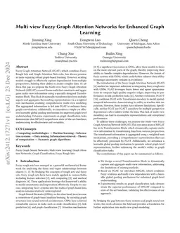 Multi-view Fuzzy Graph Attention Networks for Enhanced Graph Learning