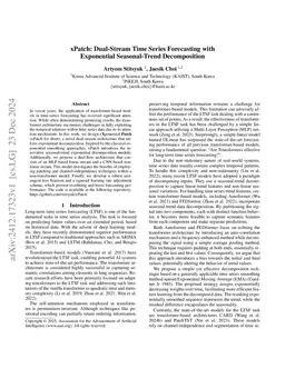 xPatch: Dual-Stream Time Series Forecasting with Exponential Seasonal-Trend Decomposition