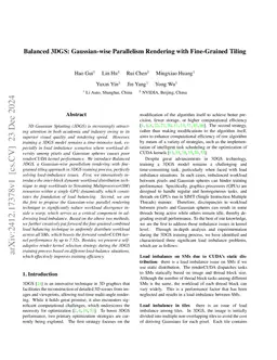 Balanced 3DGS: Gaussian-wise Parallelism Rendering with Fine-Grained Tiling