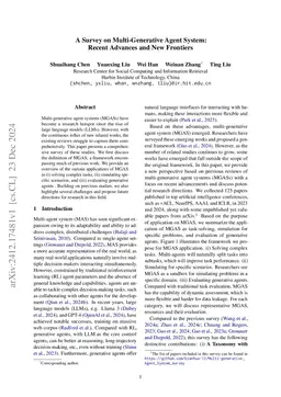 A Survey on LLM-based Multi-Agent System: Recent Advances and New Frontiers in Application