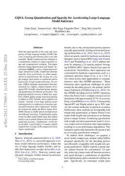 GQSA: Group Quantization and Sparsity for Accelerating Large Language Model Inference