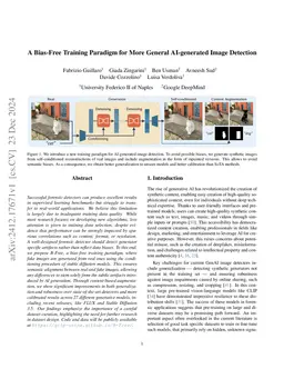 A Bias-Free Training Paradigm for More General AI-generated Image Detection