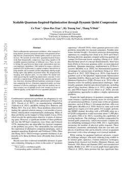 Scalable Quantum-Inspired Optimization through Dynamic Qubit Compression