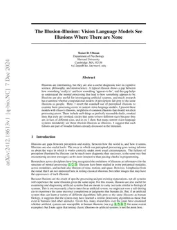 The Illusion-Illusion: Vision Language Models See Illusions Where There
  are None