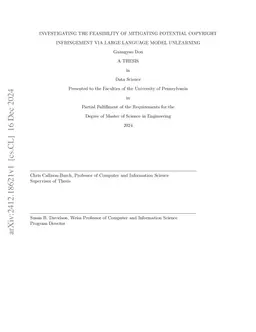 Investigating the Feasibility of Mitigating Potential Copyright
  Infringement via Large Language Model Unlearning