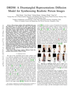 DRDM: A Disentangled Representations Diffusion Model for Synthesizing
  Realistic Person Images
