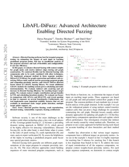 LibAFL-DiFuzz: Advanced Architecture Enabling Directed Fuzzing