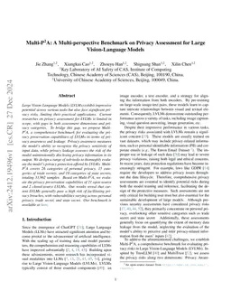 Multi-PA: A Multi-perspective Benchmark on Privacy Assessment for Large Vision-Language Models
