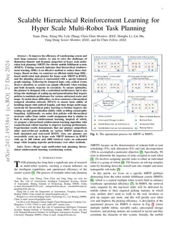 Scalable Hierarchical Reinforcement Learning for Hyper Scale Multi-Robot
  Task Planning