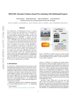 DEFAME: Dynamic Evidence-based FAct-checking with Multimodal Experts