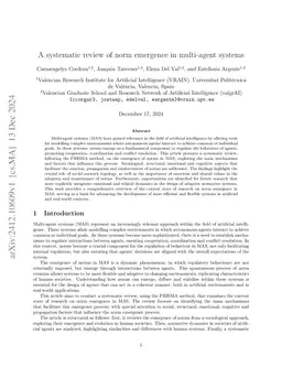 A systematic review of norm emergence in multi-agent systems