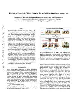 Patch-level Sounding Object Tracking for Audio-Visual Question Answering