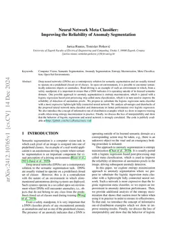 Neural Network Meta Classifier: Improving the Reliability of Anomaly
  Segmentation