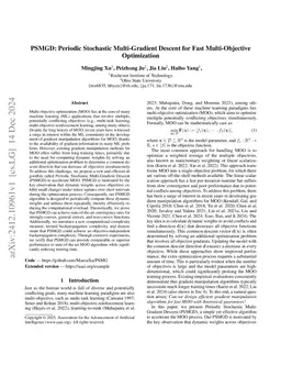 PSMGD: Periodic Stochastic Multi-Gradient Descent for Fast
  Multi-Objective Optimization