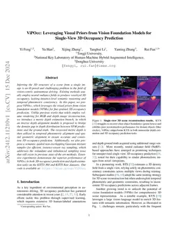 ViPOcc: Leveraging Visual Priors from Vision Foundation Models for Single-View 3D Occupancy Prediction