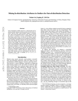 Mining In-distribution Attributes in Outliers for Out-of-distribution
  Detection