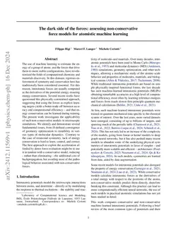 The dark side of the forces: assessing non-conservative force models for atomistic machine learning