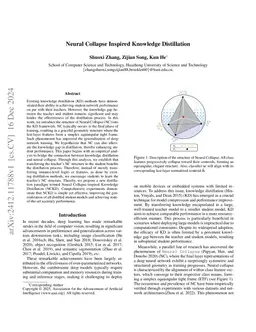 Neural Collapse Inspired Knowledge Distillation