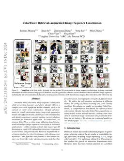 ColorFlow: Retrieval-Augmented Image Sequence Colorization