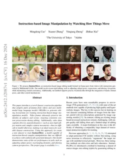 Instruction-based Image Manipulation by Watching How Things Move