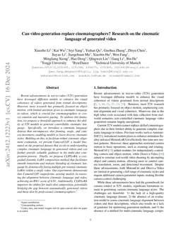 Can video generation replace cinematographers? Research on the cinematic language of generated video