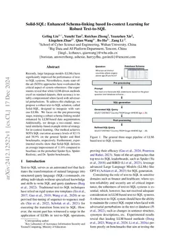 Solid-SQL: Enhanced Schema-linking based In-context Learning for Robust
  Text-to-SQL