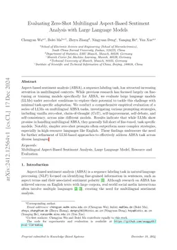 Evaluating Zero-Shot Multilingual Aspect-Based Sentiment Analysis with Large Language Models