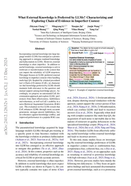 What External Knowledge is Preferred by LLMs? Characterizing and Exploring Chain of Evidence in Imperfect Context for Multi-Hop QA