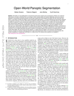 Open-World Panoptic Segmentation