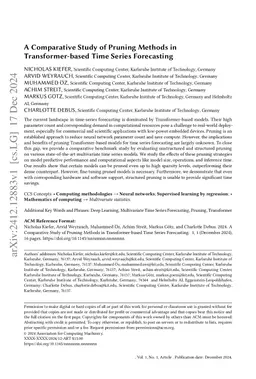 A Comparative Study of Pruning Methods in Transformer-based Time Series
  Forecasting