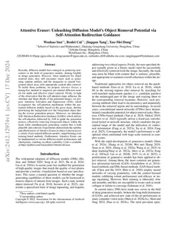 Attentive Eraser: Unleashing Diffusion Model's Object Removal Potential via Self-Attention Redirection Guidance