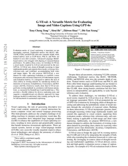 G-VEval: A Versatile Metric for Evaluating Image and Video Captions
  Using GPT-4o