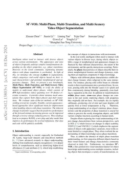 M$^3$-VOS: Multi-Phase, Multi-Transition, and Multi-Scenery Video Object Segmentation