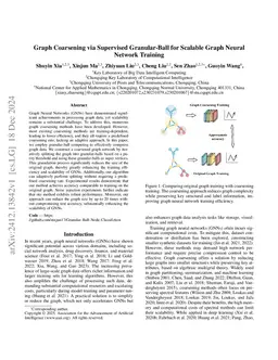 Graph Coarsening via Supervised Granular-Ball for Scalable Graph Neural
  Network Training