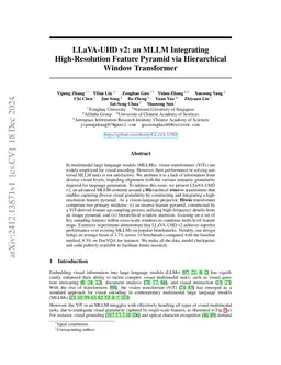 LLaVA-UHD v2: an MLLM Integrating High-Resolution Semantic Pyramid via Hierarchical Window Transformer