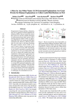 A Rose by Any Other Name: LLM-Generated Explanations Are Good Proxies for Human Explanations to Collect Label Distributions on NLI