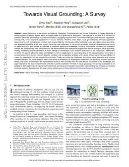 Towards Visual Grounding: A Survey