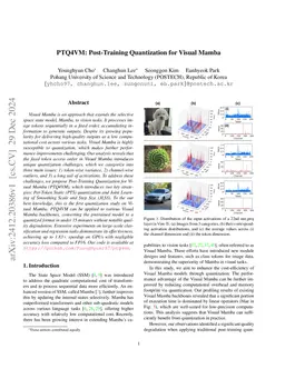 PTQ4VM: Post-Training Quantization for Visual Mamba