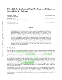 RobustBlack: Challenging Black-Box Adversarial Attacks on State-of-the-Art Defenses