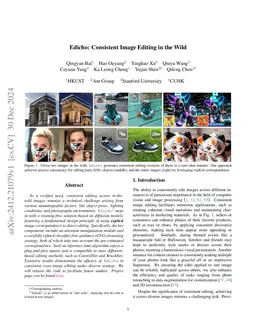Edicho: Consistent Image Editing in the Wild