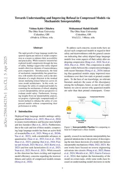 Towards Understanding and Improving Refusal in Compressed Models via Mechanistic Interpretability