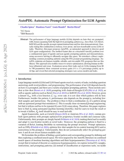 AutoPDL: Automatic Prompt Optimization for LLM Agents