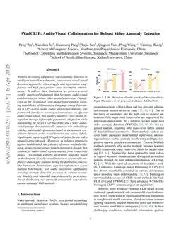 AVadCLIP: Audio-Visual Collaboration for Robust Video Anomaly Detection