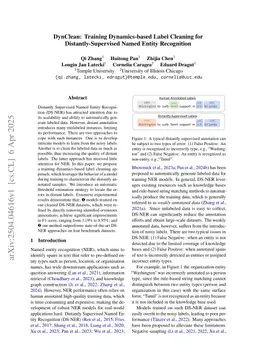 DynClean: Training Dynamics-based Label Cleaning for Distantly-Supervised Named Entity Recognition