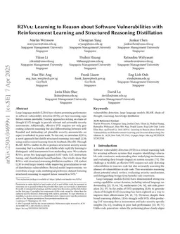 R2Vul: Learning to Reason about Software Vulnerabilities with Reinforcement Learning and Structured Reasoning Distillation