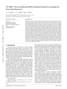 TC-MGC: Text-Conditioned Multi-Grained Contrastive Learning for Text-Video Retrieval