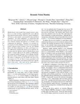 Dynamic Vision Mamba