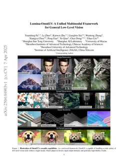 Lumina-OmniLV: A Unified Multimodal Framework for General Low-Level Vision